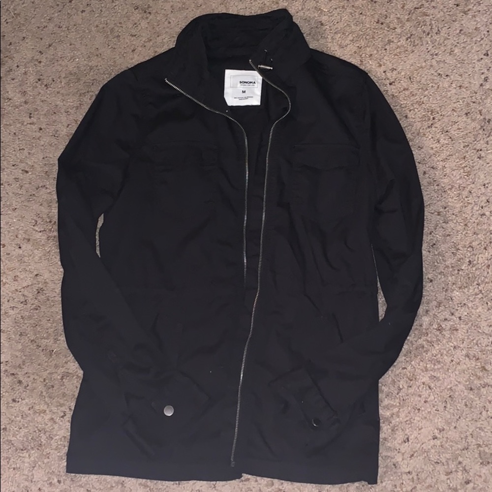 Black Sonoma Light Weight Jacket
